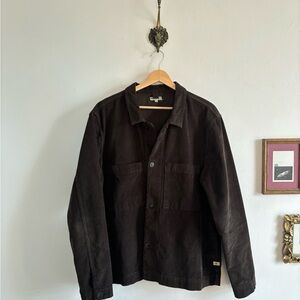 Knickerbocker dark Chocolate corduroy chore shirt/jacket